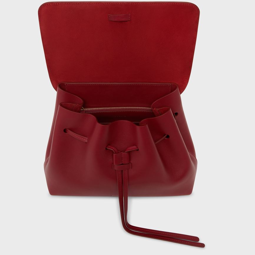 Women's Mansur Gavriel Soft Lady Bucket Bags Red | AU M718LT